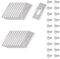 20 Pezzi Lame Robot Tagliaerba, Lama per Tagliaerba Compatibile in Acciaio Inox con Viti Adatto Adatta per Husavarna..