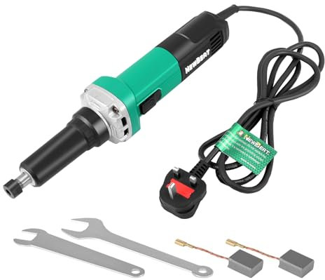 Straight Die Grinder 650W 14 Electric Grinder Machine with 6-25mm Chuck for Polishing, Grinding, Smoothing, Deburring, Carving