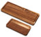 Bofanze 2 Piezas Bandeja de Madera Rectangular Bandeja de Madera de Natural Bandeja de Servir de Madera de Acacia Bandeja de Madera Bandeja Decorativa para Pan, Postres, Café y Pasteles