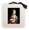 Artexia Van Gogh Tote Bag 38 x 42 cm Einkaufstasche Baumwolle mit langen Griffen 70 cm Stofftasche Shopper Baumwolle Kunst Leinwand Tasche Geschenkidee, Hermelin, 42 cm x 38 cm x 1 cm