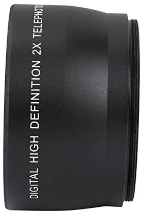 58MM Universale Teleconvertitore Lente 2X Ingrandimento Ad Alta Definizione Leggero Pratico per Fotocamere Accessorio