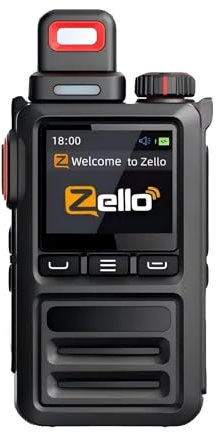 LUOTWO N3 Walkie Talkie globale con Zello 4G POC Walkie Talkie Radio Portata di comunicazione illimitata Android IP45 Impermeabile Global GPS WiFi Bluetooth Alta fedeltà sonora Ricarica rapida USB