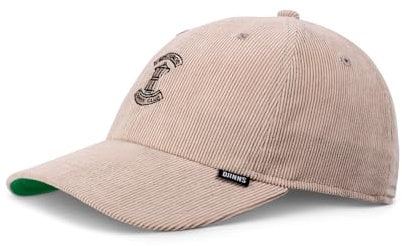 Djinns - Lazy Cord (Khaki) - Dad Cap 6 Panel Curved Visor Baseballcap Hat Kappe Mütze Caps