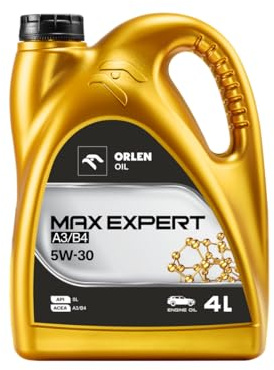 ORLEN Motoröl 5W-30 Platinum Motor Öl ACEA A3/B4 API SL MaxExpert A3/B4 4L Kompatibel mit VW Golf 7 Schrägheck 5G1, BQ1, BE1, BE2 Golf 4 Schrägheck 1J1 Golf 6 5K1 Golf 5 Schrägheck 1K1 POLO 9N