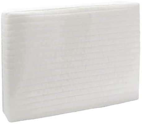 AHIOJEGX Cubierta de Aire Acondicionado Interior Doble Aislamiento Cubierta de protección de Unidad de Aire Acondicionado de Ventana Interior Blanca con Correas elásticas for Invierno(70x50x7cm)