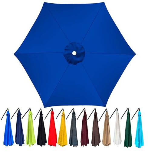 Housse de rechange pour parasol déporté Beige 2 m 230 cm 270 cm 300 cm