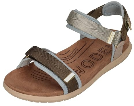Woden Damenschuhe Sandalen - LINE LITE WL587 - stone multi, Größe:41 EU