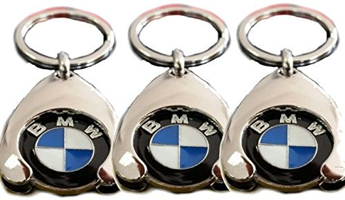 Original BMW Schlüsselanhänger Einkaufs Chip Einkaufswagen Einkaufschip 80272446749 1er 2er 3er 4er 5er 6er 7er X1 X2 X3 X4 X5 X6 (3)