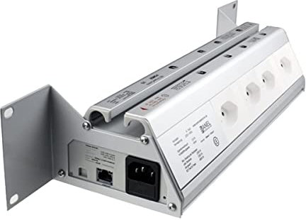 ANEL NET-PWRCTRL -IO- Power 19 SW - 8 Internet/Ethernet gesteuerte Steckdosen, 4.6KW (CH)