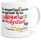 Mug Humour Collègue Tasse Message Drôle Rigolo. Idée Cadeau Original pour Départ en Retraite Mutation Travail Bureau Homme Femme pour Anniversaire Noël Plaisir. Dino Mugs le Sourire dès le Réveil.