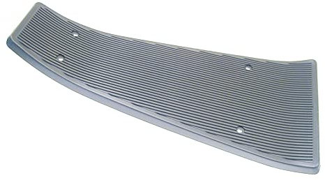 Generisch Zentrale Trittbrett Vespa PK 50-125, PK XL 50-125, RUSH 50 - Schwarz - Motorroller - Front und Rear - SIM/OEM 253014 ex 214512