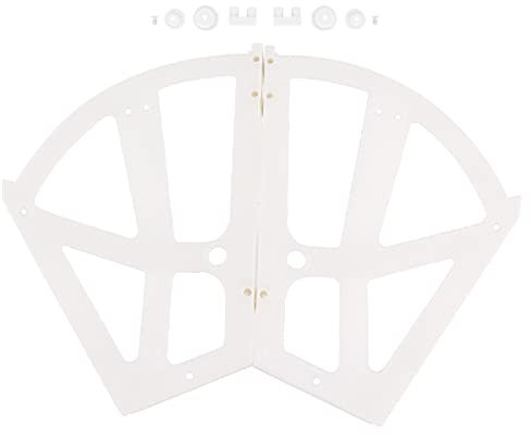 2 Stück Schuhschrankscharniere, ABS, solide, 2-lagige Schuhschubladenscharniere, Klapprahmen, Schuhschubladenscharniere für das Wohnzimmer