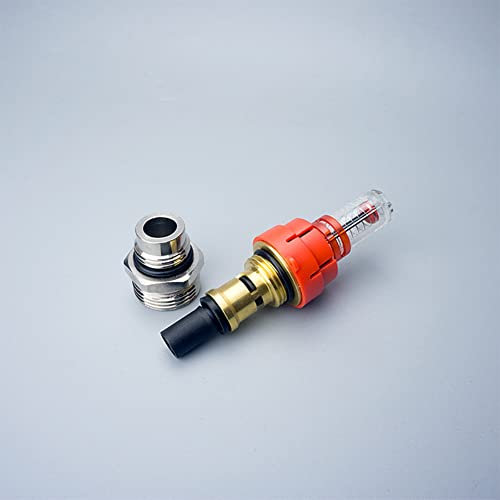 SPORTARC 2 PCS Flow Meter for Water Underfloor Heating Manifold Flow Meter/Regulator DN25, Underfloor Heating Manifold Flow Meter/Regulator