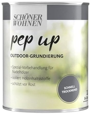 Schöner Wohnen Pep up Outdoor-Grundierung weiß 1 l