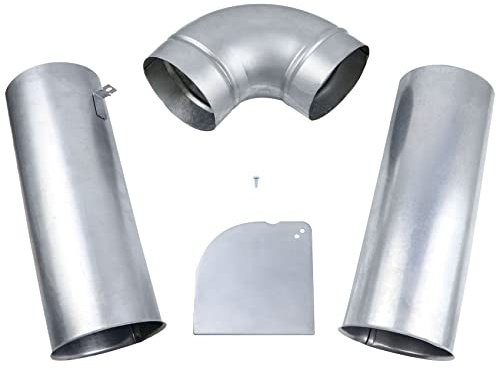 Kit di sfiato per asciugatrice 383EEL9001B compatibile con LG Kenmore Sears, sostituisce 3911EZ9131X 1266802 AH3575086 EA3575086, AP4438852, PS2438605, EAP2438605, regolabile