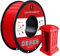 PETG+ Filament 1.75mm, PETG+ 3D Drucker Filament, Maßgenauigkeit +/- 0.02mm,3D Druck Filament Materialien für 3D Drucker, 1Kg/ 1 Spule Rot