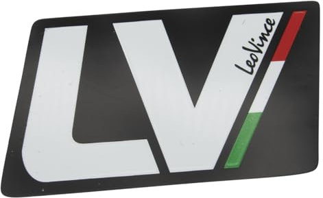 Plakette/Emblem LeoVince Auspuff-Ersatzteil Aufkleber, hitzebeständig, 87,8x53mm