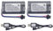 2PCS 7.4V 1500mAh SM-3P-Stecker-Lithiumbatterie mit USB-Ladekabel für DE43 DE60 RC Racing Fernbedienungsauto 1575 Ingenieurauto Spielzeugauto Auto
