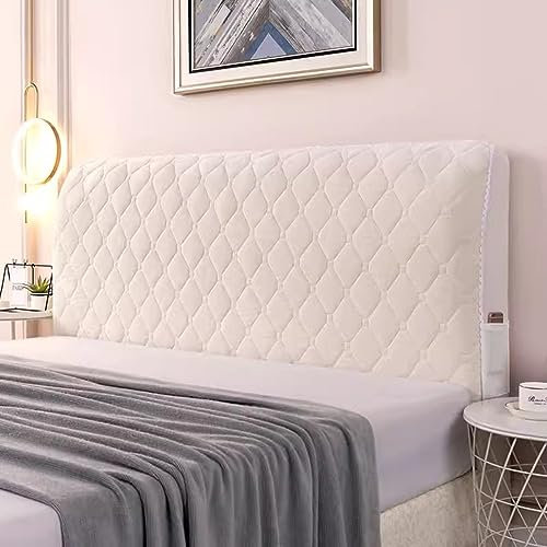 Kopfteilbezug, Bett Kopfteil Bezug 120-220 cm, Bettkopfteil Hussen Abdeckung Cover, Stretch Bett Kopfteil Husse
