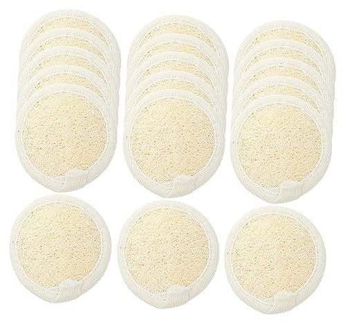 Esponja 18 Uds Estropajo Para Bañera Esponjas Faciales Almohadillas De Limpieza De Lufa Almohadillas Para De Baño Estropajos Corporales