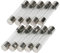 10er Packung SeKi Feinsicherung 4A, 6x30mm, Flink; Glassicherung 250V