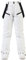 HOUZONIY Skihose für Damen, Thermo Snowboardhose, Outdoorhose für Damen, Verstellbarer Bund, mit abnehmbaren Hosenträgern, Skibekleidung(Weiß XL)