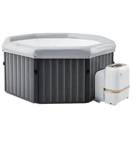 Bagno Italia Minipiscina idromassaggio autogonfiante 193 cm spa relax 6 posti motore esterno 138 getti