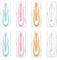 oruola 8pcs Contact Lenses Applicator,Contact Lens Remover Tools,Portable Hard & Soft Lens Remover Suction Holder Inserter Tool with Tweezers & Storage Case for Soft Lenses(White,Pink,Blue,Orange)