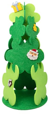Jlobnyiun Per Gattini 'albero Di Natale, Per Gatti 'albero Di Natale - Albero Di Nidificazione Dei Gatti Di Natale - Albero Di Nidificazione Per Gatti In Feltro, Resistente Ai