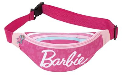 Barbie Hüfttasche für Mädchen - Rosa - Polyester - Schnalle - Mattel - Waist Bag - Tasche - Geschenk für Mädchen und Teenager