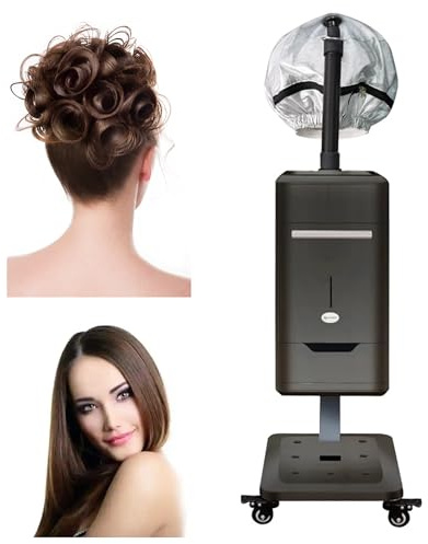 Vapor De Vapor Para El Cabello Profesional Para Acondicionamiento Profundo, Máquina De Vaporizador De Vaporizador Con Capucha De Vaporizador De Vaporizador Para Aceite Y Tinte, Use En Casa Y Salón