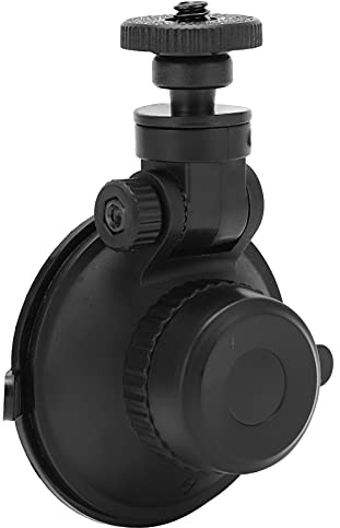 Denash Kamera-Saugnapfbecherhalter Hochwertiger Kunststoffsaugne-Tasse für Actionkamera Compact Design Black 38 G/1,3 Unzen 1 X Saugnapfbecher Ideal für die Fotografie für die On-The-Go