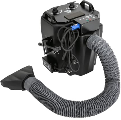 Nebelmaschine, 6000W Trockeneis Nebel Maschine 200m² Reichweite, Bodennebelmaschine Nebelmaschinen 70-80°C Einstellbare Temperatur für DJ Disco Party Weihnachten Hochzeiten