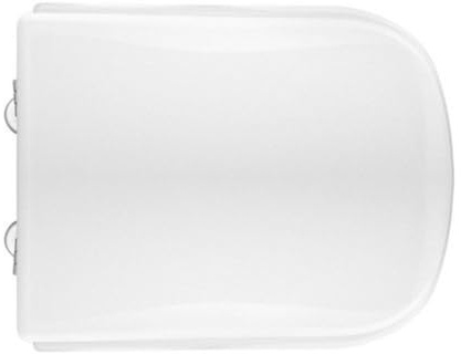 nextradeitalia 1 PZ Sedile WC per Globo Vaso Stone 52 Forma 8 Bianco - Cerniere C espansion MOD.FERX.DIAEEE-XXGSO-DD