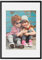 PHOTOLINI Cadre Photo 3D à remplir 50 x 70 cm Noir, Cadre boîte Profond avec Passe-Partout, pour Objets jusqu'à 1,5 cm, Bois MDF, Verre - pour Les Loisirs créatifs & comme Cadeau