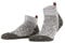 FALKE Herren Stoppersocken Lodge Homepad M Hp Baumwolle rutschhemmende Noppen 1 Paar, Grau Light Grey Melange 3390, 43/44 EU