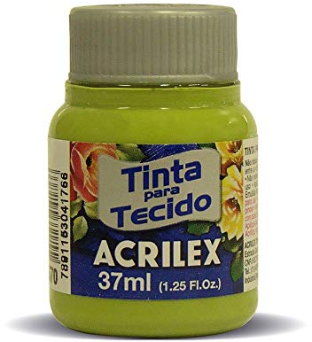 Acrilex Pintura Textil al Agua Verde Pistacho 37 ml Ref. 570