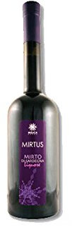 4 x 0.70 l - Mirtus, liquore di mirto sardo prodotto a Donori dal liquorificio artigianale Mielica Aresu. Mirto sardo prodotte da bacche sarde di mirto selvatico