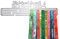 United Medals She Believed She Could So She Did Medaillenhalter Running Laufen für 48 Medaillen Aufbewahrung - Läufer Geschenk Marathon - Medal Holder Hanger Display Rack - gebürsteter Edelstahl