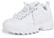 Fila Damen-Sneaker Disruptor Low Wmn 1010302-12v Top, Schwarz - Schwarz - Größe: 39 1/3 EU