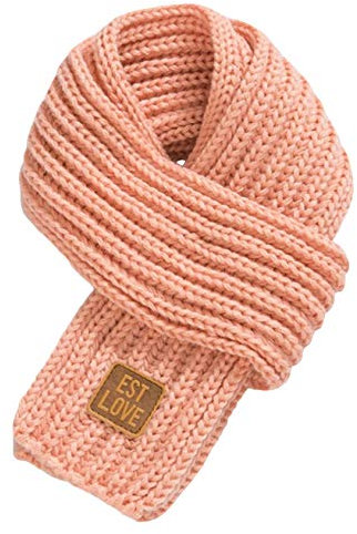 Letuwj Unisex Winter Warme Stricken Schal Haut Rosa Einheitsgröße(118x9cm)