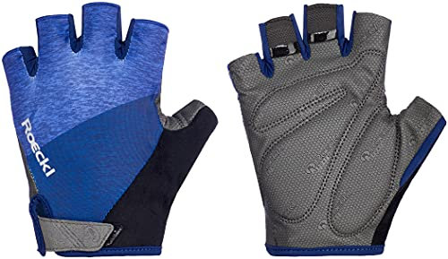 Roeckl Bergen Fahrrad Handschuhe kurz blau 2020: Größe: 10