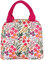 Steel Mill & Co Insulated Lunch Bag for Women Large Capacity, Reusable Cooler Bag Lunch Box, Leakproof Liner Tote with Zipper Closure/Pockets/Sturdy Handles (Wildflowers)