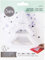 Sizzix 664679-Agitador (6 Unidades), diseño de árbol, translúcido Shaker Dome, Tree, Talla única
