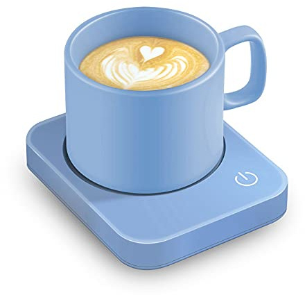 VOBAGA Coffee Mug Warmer, Electric Coffee Warmer for Desk with Auto Shut Off, 3 Temperature Setting Smart Cup Warmer for Heating Coffee, Beverage, Milk, Tea and Hot Chocolate (No Cup)