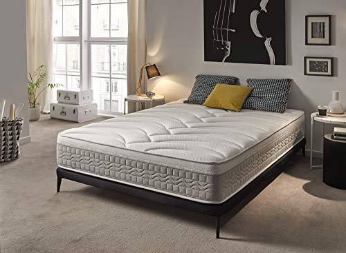 ECCOX Viskoelastische Matratze Silver Lux 70 x 190 Höhe 25 cm +/-2 Härtegrad
