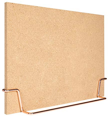 QUVIO Memoboard/Pinnwand/Plantafel/Memoboard/Korktafel/Klemmbrett - Rose
