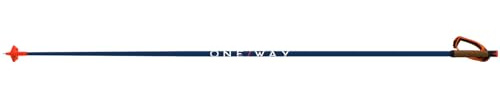 One Way Langlauf Skistock Storm 5 MAG Blau 160 cm