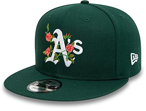 New Era 9Fifty Snapback Cap - Bloom Oakland Athletics