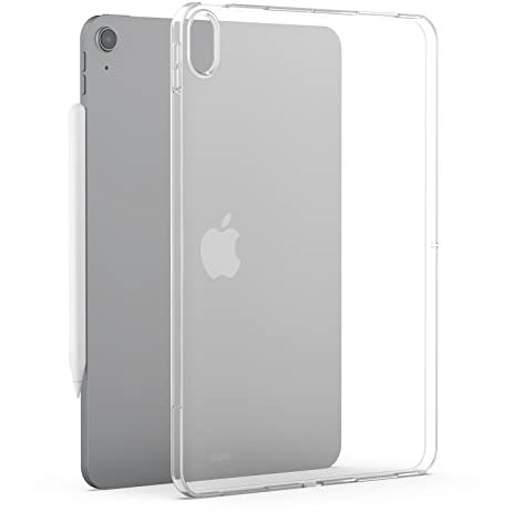 Asgens Funda para iPad Air 4 10.9'' 2020 / Air 5 10.9'' 2022, Funda de Silicona Transparente Tableta Suave para iPad Air 4 & Air 5 10,9 Pulgadas
